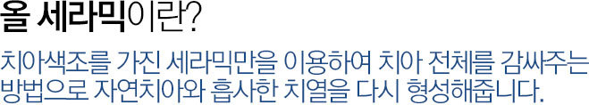올세라믹란?
